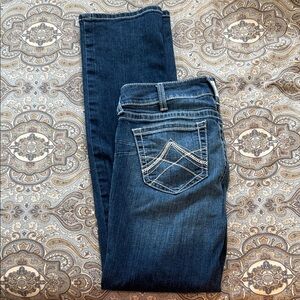 Ariat Women's Dark Blue Boot Cut Jeans